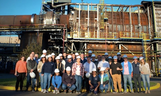Puerto La Plata e integrantes del  Consejo Consultivo visitaron las instalaciones de la planta Copetro