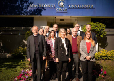 Visita de la Embajadora de Finlandia al astillero Tandanor