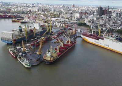 Exportadores criticaron los costos portuarios de Montevideo y la ANP salió al cruce