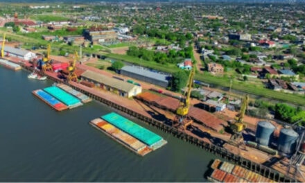 Se inauguran obras de acceso al puerto de Barranqueras 