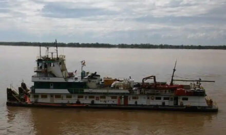 Tres barcazas de bandera boliviana se hundieron en el río Paraná
