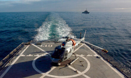 Unidades de la Flota de Mar efectuaron actividades de adiestramiento en el mar