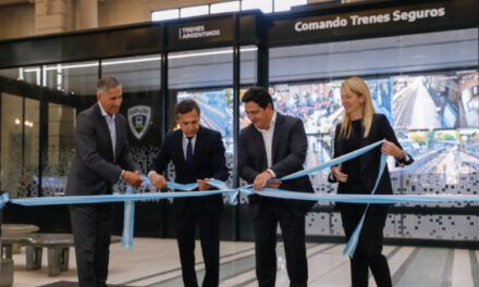 Inauguraron el nuevo Comando Trenes Seguros para la línea Mitre