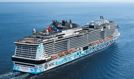 MSC Cruceros nombra oficialmente al MSC Euribia, su nuevo barco insignia