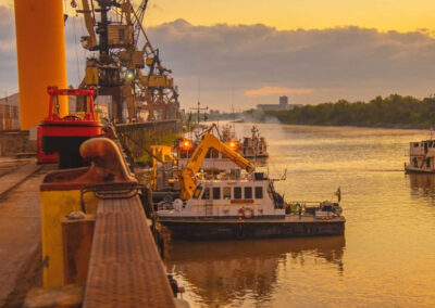 El puerto de Barranqueras celebro su centenario