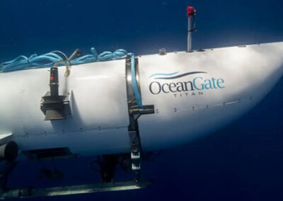 Solo le quedan horas de oxígeno al submarino desaparecido en una expedición al Titanic