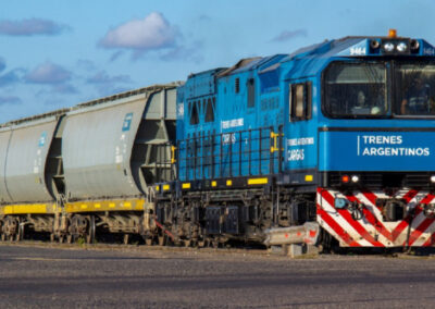 Trenes Argentinos Cargas: diversifica productos y alcanza las 2.884.005 toneladas transportadas