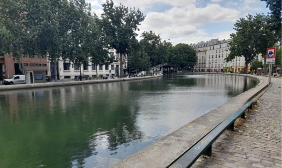 El Canal Saint Martin y la vía navegable sobre la avenida Juan B Justo que no fue 