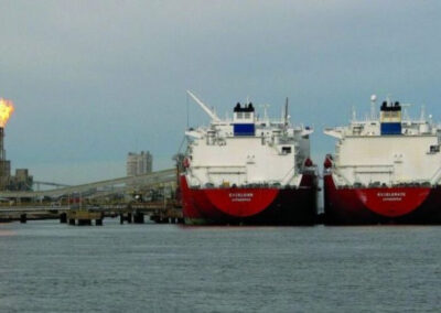 Normalización del despacho de gas en Bahía Blanca tras bloqueo a buque con GNL ruso