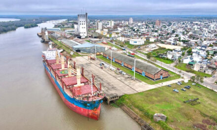Comenzó otra exportación desde el puerto de Concepción del Uruguay