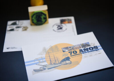 Correo Argentino conmemora el 70ª aniversario del Astillero Río Santiago