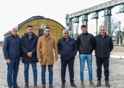 Autoridades nacionales y provinciales recorrieron las obras de dragado en el puerto de San Pedro