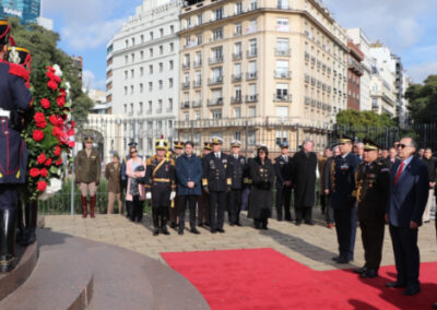 La Prefectura Naval Argentina participó de la ceremonia por la independencia de Perú