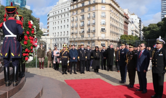 La Prefectura Naval Argentina participó de la ceremonia por la independencia de Perú