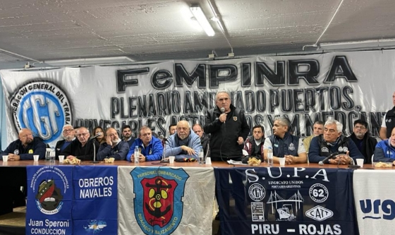 La FeMPINRA invitó a Agustín Rossi a encuentro con referentes sindicales