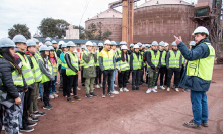 Más de 80 jóvenes de cinco escuelas visitaron el Puerto de San Nicolás