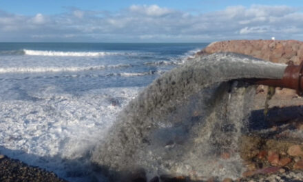 Polémica por el dragado del río en Puerto Rawson