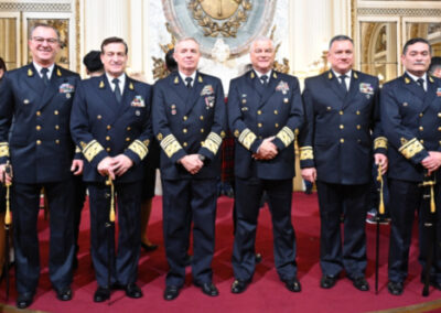 Oficiales de la Prefectura Naval Argentina fueron ascendidos