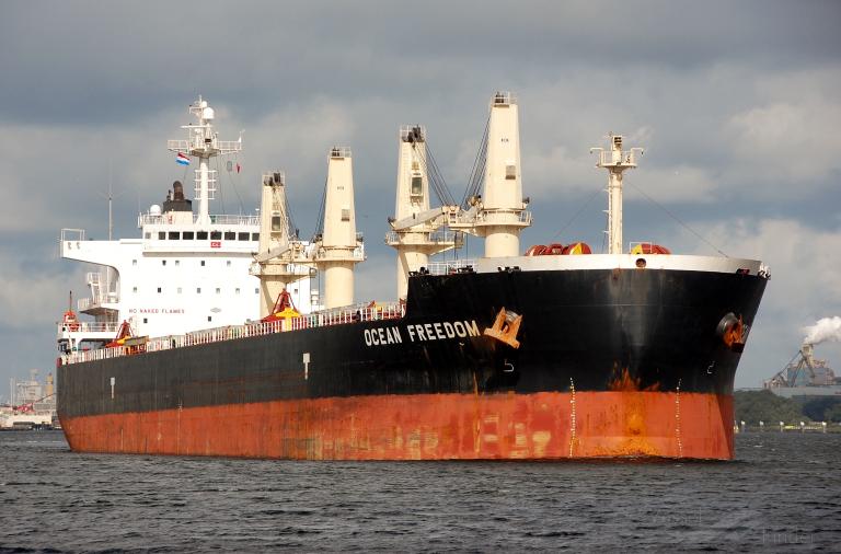 Se liberó el buque Ocean Freedom y se normaliza la navegación de la VNT
