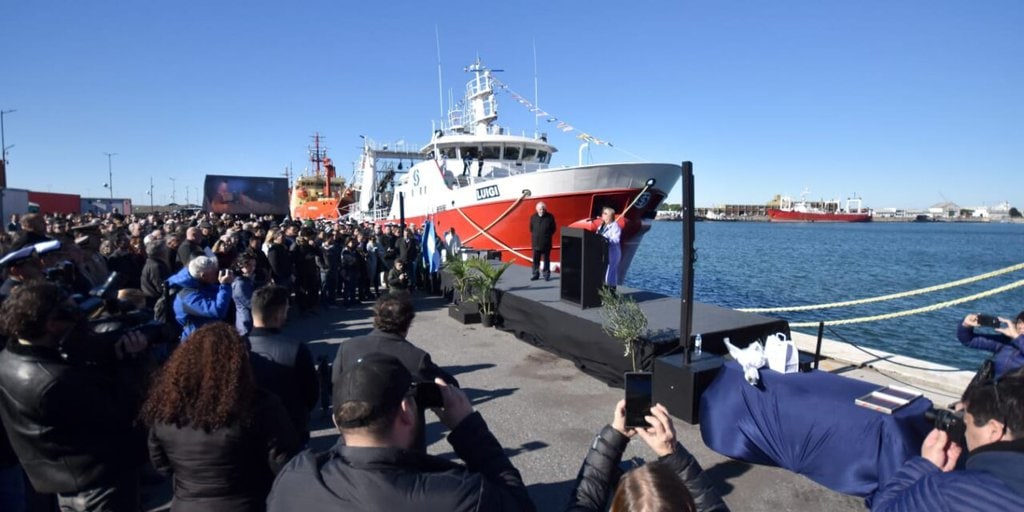 Jornada histórica para las industrias naval y pesquera de Argentina
