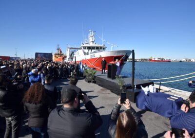 Jornada histórica para las industrias naval y pesquera de Argentina