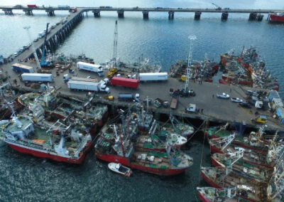 Puerto Madryn: Rehabilitan el Sitio 4 del Muelle Almirante Storni 