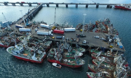 Puerto Madryn: Rehabilitan el Sitio 4 del Muelle Almirante Storni 