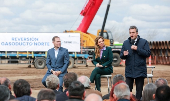Se lanza la obra «Reversión del Gasoducto Norte» con la presencia de destacadas autoridades nacionales y provinciales