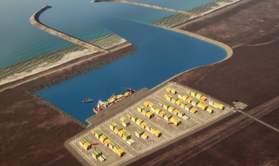 El puerto de Mirgor en Río Grande permitiría el avance de nuevas actividades productivas
