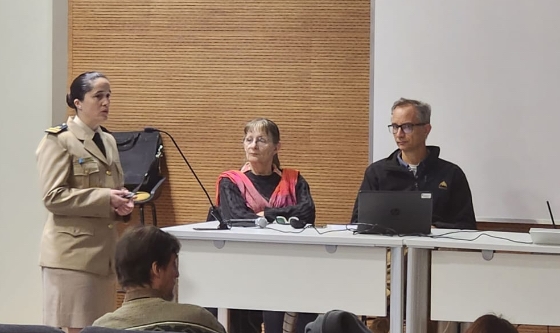 Prefectura participa en jornadas sobre investigación marina “El Mar en Exactas”