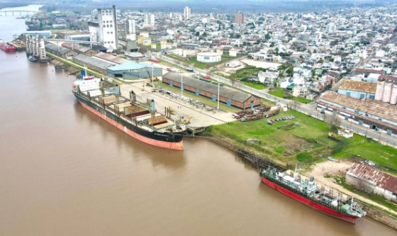 El puerto de Concepción del Uruguay continua con las exportaciones