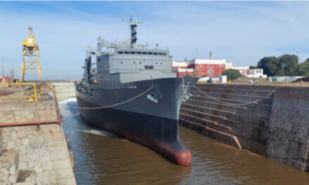 Astillero TANDANOR lidera el reacondicionamiento integral del buque logístico ARA Patagonia