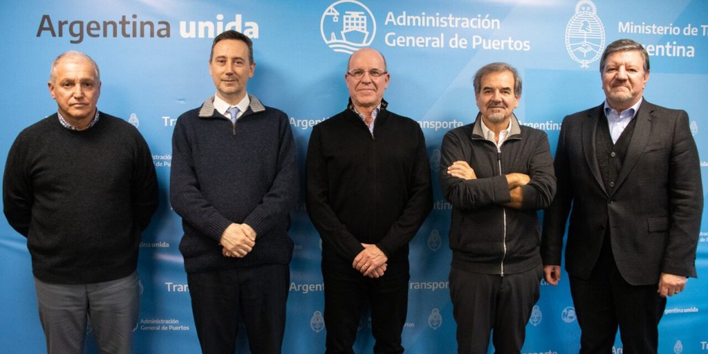 AGP recibió a las nuevas autoridades de la Cámara de Prácticos