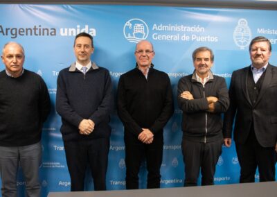 AGP recibió a las nuevas autoridades de la Cámara de Prácticos