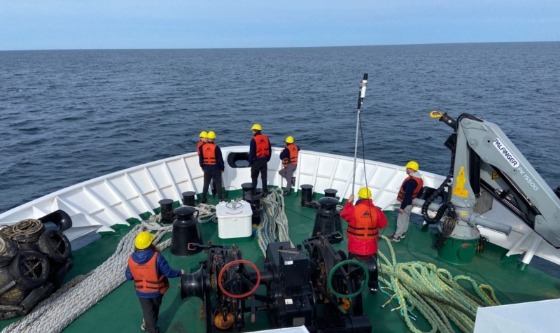 Investigadores del INIDEP continúan evaluando el posible impacto del cambio climático