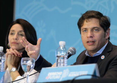 Kicillof aboga por la Concreción del Canal de Magdalena 