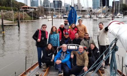 El Yate Esperanza de la Prefectura realizó una navegación con alumnos del Yacht Club Puerto Madero