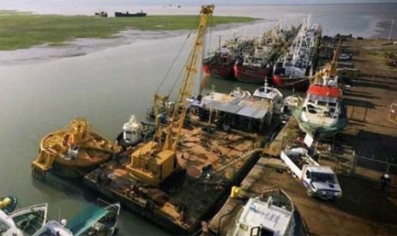 Puerto Rosales: casi el 40% del crudo que llega al puerto ya se remite al exterior
