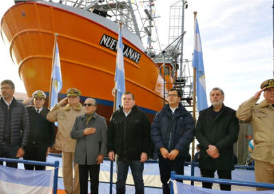 Astillero Contessi: Botadura y homenaje en Mar del Plata