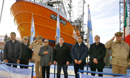 Astillero Contessi: Botadura y homenaje en Mar del Plata