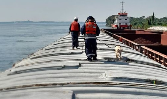 Aduana Argentina intensifica los controles en la Hidrovía Paraná-Paraguay para combatir el narcotráfico