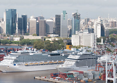El Puerto de Buenos Aires espera la mejor temporada de cruceros de la última década