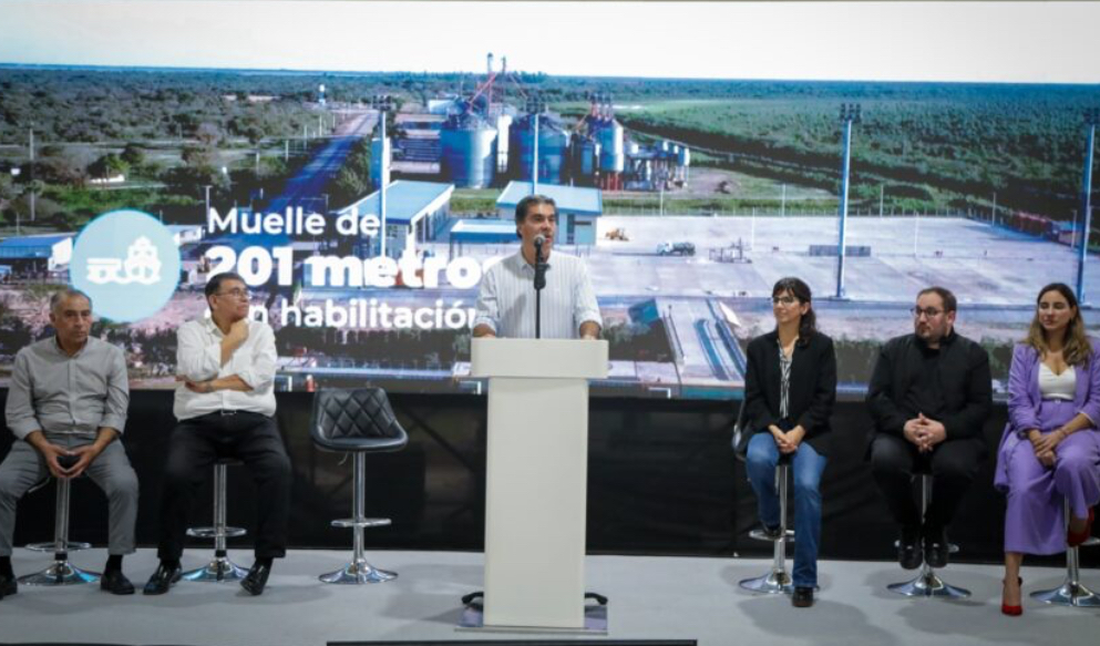 Puerto Las Palmas: inauguran obras que superan los 32 millones de dólares