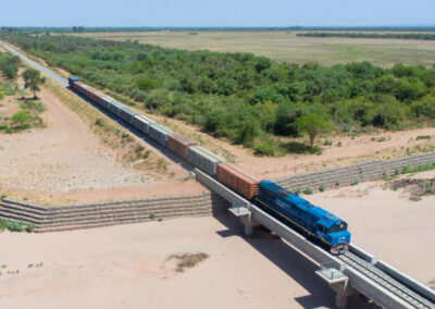 Luego de 10 años, los trenes de carga vuelven a circular por el ramal C18 en Salta