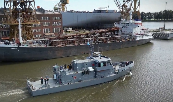 Astillero Río Santiago presenta lancha para la Armada totalmente fabricada en Argentina