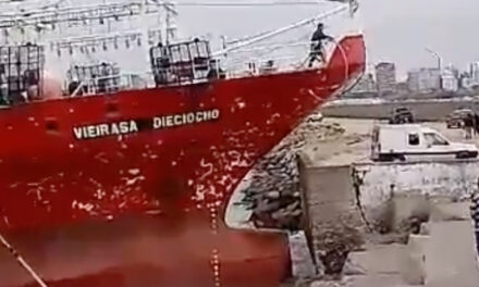 Choque del Buque “Vieirasa Dieciocho” en Mar del Plata: Empresa se hará cargo de los daños