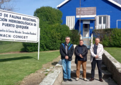 Directivos del INIDEP visitan la Estación Hidrobiológica de Puerto Quequén en el Marco de un Nuevo Convenio de Colaboración