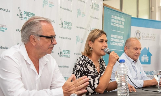 Inauguran la Casa de Hábitat de San Nicolás en la zona del Puerto