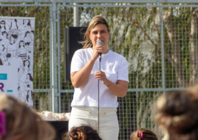 Cecilia Comerio lidera iniciativas de salud para mujeres y de apoyo a personas con discapacidad en San Nicolás