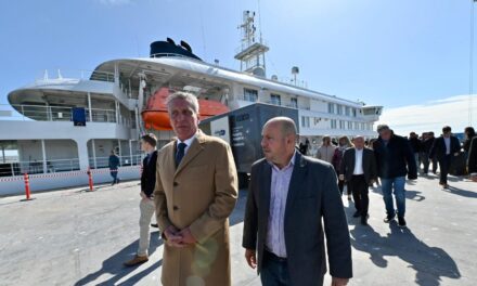 Arrancó la temporada de cruceros en Puerto Madryn